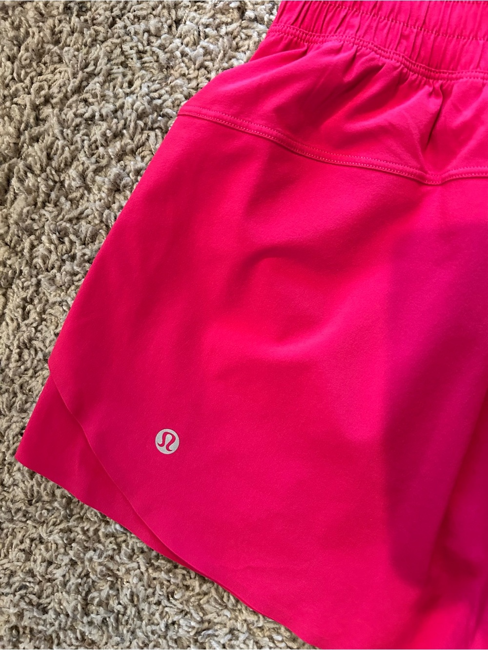 Lululemon Hot Pink Shake It Out Shorts - Picture 3 of 3